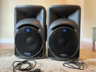 Pair Of Mackie SRM450 Powered 12-inch Active Loudspeakers  • $490