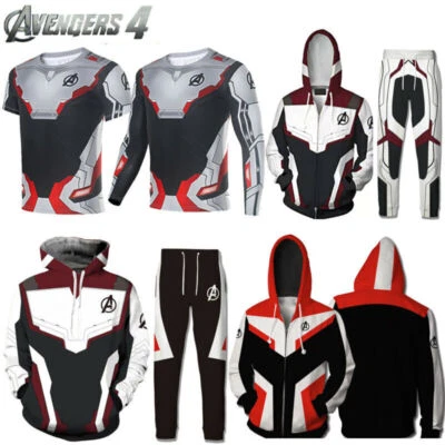 £22.36 • Buy Marvel Avengers 4 Endgame 3D Printed Mens Hoodies Fancy T-Shirt Jacket Coat Tops