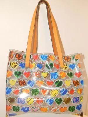 DOONEY & BOURKE Signature Heat Clear Lunch Beach Tote Handbag Multi Color • $249.69