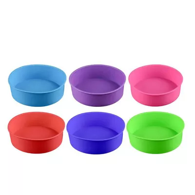 Round Bread 6- Inch Cake 6- Inch Cake Pan Non- Stick Silicone Pan • £6.97