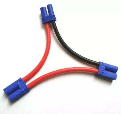 EC5 10 AWG Serial Series Harness 2 Male 1 Female EC5 Connector Double Your Power • $9.45