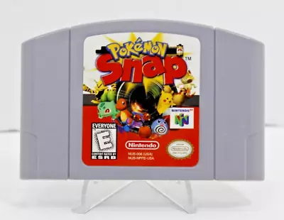 Pokémon Snap N64 Authentic Tested And Working • $29.95