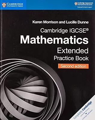 Cambridge IGCSE? Mathematics Extended Practice Book (Cambridge International IGC • £5.86