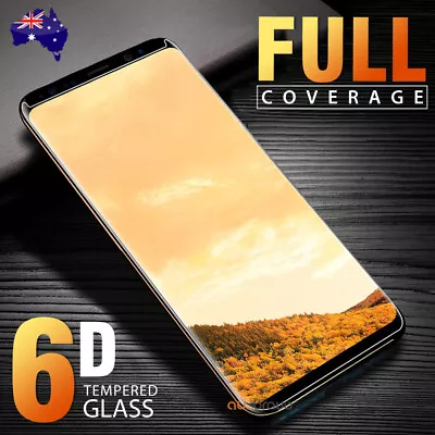 6D Samsung Galaxy S8/ S8 Plus S7 Edge Full Cover Tempered Glass Screen Protector • $7.95