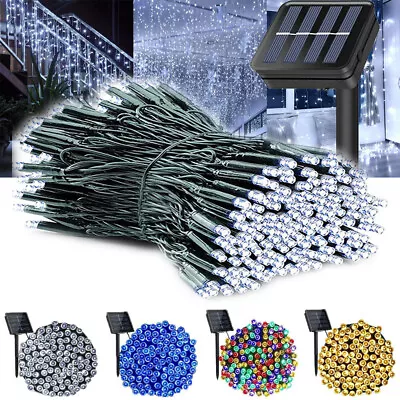 Solar Battery 20-500 LED Waterproof String Fairy Lights Outdoor Garden Wedding • £19.99