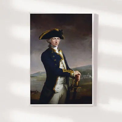 John Francis Rigaud - Captain Horatio Nelson (1781) Poster Painting Art Print • £5.50