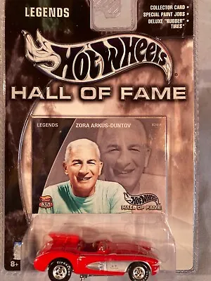 Hot Wheels Hall Of Fame Greatest Rides And Legends W/ Real Riders • $11.95