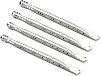 Grill Burner Tube 4 PC Universal Stainless Steel Pipe Tube BBQ Gas Repair Parts • $39.27