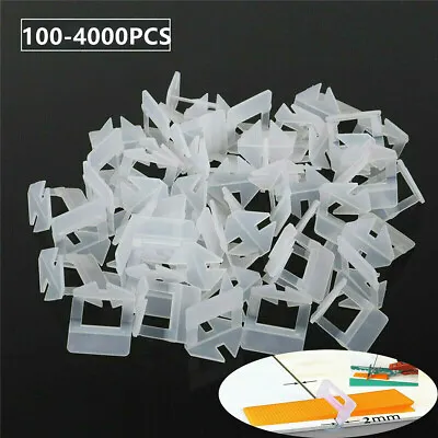 £8.99 • Buy 1.5MM4000pcs Tile Leveling Spacer System Tool Clip Wedges Flooring Lippage Plier