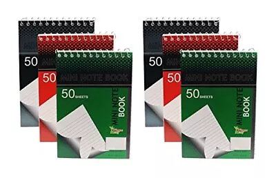 Personal Mini Notebooks 4x6-Inch College Ruled White 50 Pages 6pk Notepads • $18.49