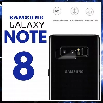 For SAMSUNG GALAXY NOTE 8 CAMERA LENS PROTECTOR REAR TEMPERED GLASS BACK FILM • $7.49