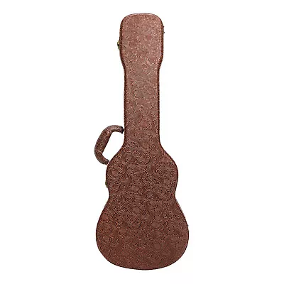 $93.82 • Buy New Tiki Baritone Deluxe Shaped Ukulele Hard Case (Paisley Brown)
