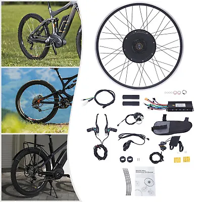 28 /29 Electric Bicycle Motor Conversion Kit Front/Rear Wheel E-Bike Hub W/ LCD • $216.61