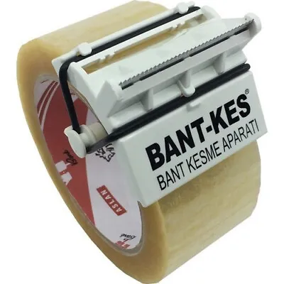 Bant Kes Tape Gun  Packaging Tape Dispenser Sealing Boxes Black • £6.99