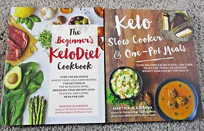 Keto Slow Cooker & One-Pot Meals & The Beginner's Keto Diet Cookbook Bundle • $34.99