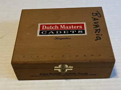 Dutch Masters Cadets Cigar Box Vintage • $24.95