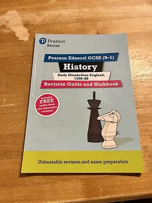 Pearson Edexcel History Early Elizabethan England 1558-88 Revision Guide • £1.50