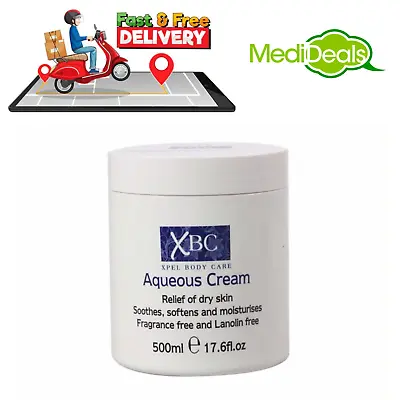 £4.25 • Buy XBC Aqueous Cream  Relief Of Dry Skin Fragrance Free - 500g