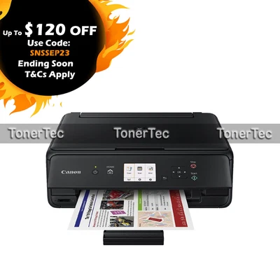$99.64 • Buy Canon TS5160-BK 3in1 Inkjet Wireless Printer+Duplex+AirPrint *WITHOUT INK*