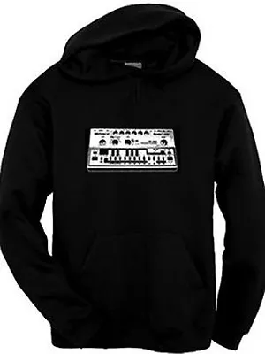 $29.99 • Buy Roland TB-303 Bass Synth Hoodie Sweatshirt, S - 3XL, Vintage Electronica Hip Hop