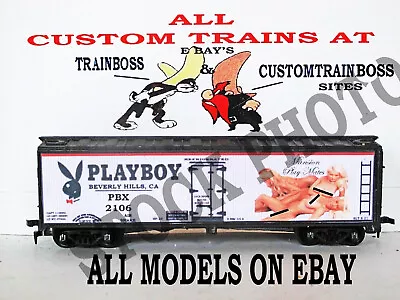 Ho Scale Custom Lettered (censored) Pb Reefer  2106 Also Avail In O Scale 9🐰🐰 • $33.99