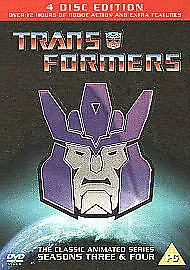 £3.48 • Buy Transformers: Seasons 3 And 4 DVD (2009) Flint Dille Cert PG Fast And FREE P & P
