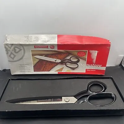 Mundial Heavy Duty Professional Forged Tailoring Scissors 10  Model 2498-10KE • $41