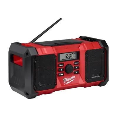 Milwaukee 2890-20 M18 High Performance AM/FM Jobsite Radio With Dual Speaker • $127.83