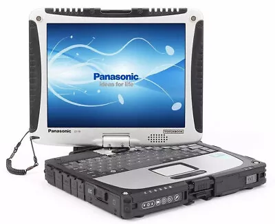 £289.99 • Buy PANASONIC TOUGHBOOK CF-19 CORE 2 DUO 1.06GHz 4GB RAM 240GB SSD WIN XP PRO TOUCH