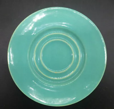 Pacific Pottery Hostess Ware Green Saucer Marked 1 Chip To Center Vintage VG VTG • $9.99