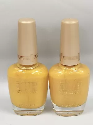 MILANI Nail Polish Lacquer # 101 Lemongello .45 Oz Each 2 Pcs New!!! • $8.90