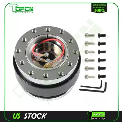 Car Steering Wheel Quick Release Hub Adapter For Jeep Wrangler Chevrolet S10 • $21.69