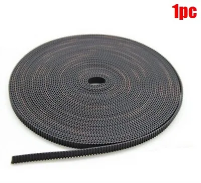 1M Reprap GT2 Timing Belt 6Mm Wide 2Mm Pitch 2Gt For 3D Printer Prusa Mendel Cr • $1.20