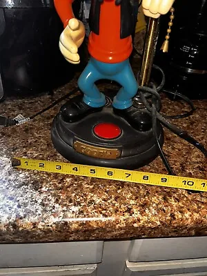 Vintage Disney Goofy Animated Talking Lamp (Read Desc.) • $48