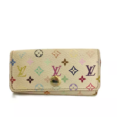 Louis Vuitton Monogram Multicolor Multicles 4 Ring Key Case/9Y0059 • $1