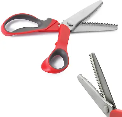 Mr. Pen- Pinking Shears Zig Zag Scissors Pinking Shears For Fabric Decorative • £17.03