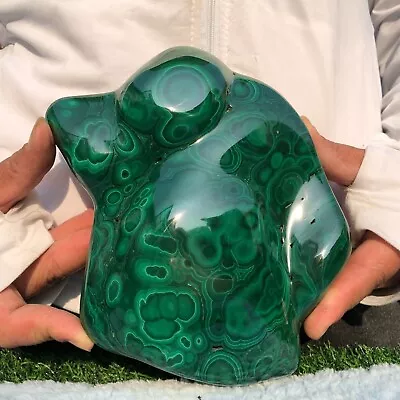 3.5 LB Natural Green Malachite Quartz Crystal Mineral Specimen Healing • $174.30