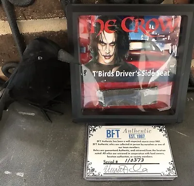 The Crow 1994 Authentic Movie Car Thunderbird Drives Seat Relic Prop • $29.95