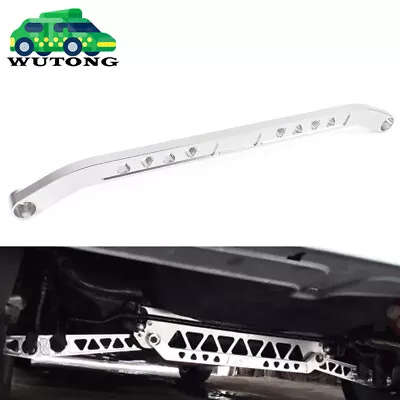 Silver Billet Rear Subframe Lower Tie Bar Brace For Honda Civic 92-95 EG Integra • $37.99