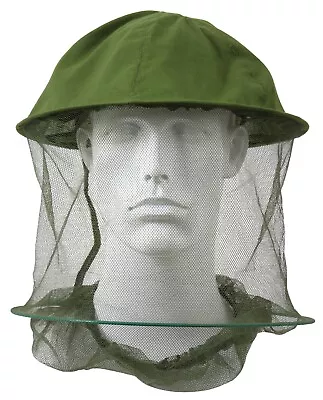 Rothco G.I. Type Olive Drab Mosquito Head Net - Ties At Neck With Hoop • $7.99