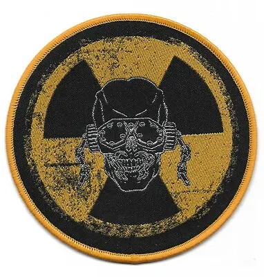 Megadeth-kill Burst-round Woven Patch-yellow Borders-silver Glitter Thread • $9.88