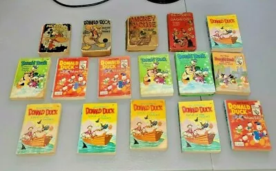 Reseller Lot Of 16~Vintage Big Little Book Lot~Disney Mickey MouseDonald Duck~ • $69