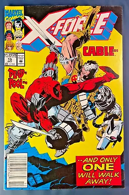 X-Force Cable.. Dead Pool.. Only One Will Walk Away #15 Oct 1992 Marvel Comics • $6