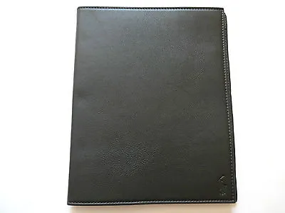 New Ralph Lauren Collection Hard Dark Olive Green Leather Ipad Tablet Case • $31.20