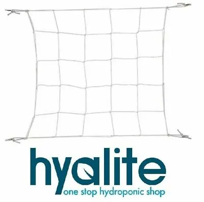 $18.50 • Buy Hydro Axis Scrog Sog Mesh 120cm X 120cm White Support Net Web Grow Tent