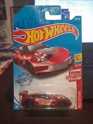 Hot Wheels Red Edition Corvette C7 R • $10