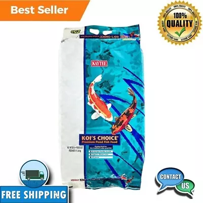 $48.99 • Buy Kaytee Koi's Choice Premium Fish Food  25LB LAG , US STOCK, FAST SHIPPING