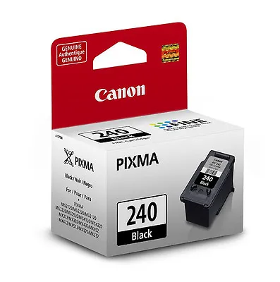 Canon Original PG240 Black Ink PG 240 For MX452 MX439 MX392 MX372 MG3220 PIXMA • $29.95