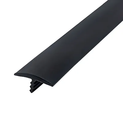 Outwater Plastic T-molding 1 Inch Black Flexible Polyethylene Center Barb Tee • $165.99