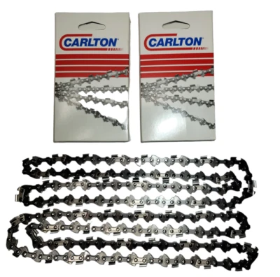 £23.36 • Buy 18  Carlton Chainsaw 2 Chain3/8 LP .050 62 DL Fits Husq, Echo, Poulan, Sears USA